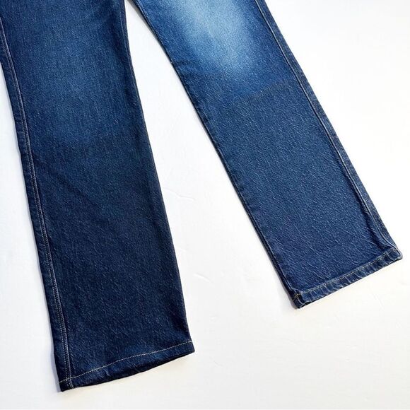 FRAME DENIM Le Sylvie Slender Straight Jeans High Rise Two Toned Wash Size 26 - Picture 5 of 8